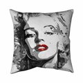 Fondo 26 x 26 in. Marilyn Monroe-Double Sided Print Indoor Pillow FO3339844